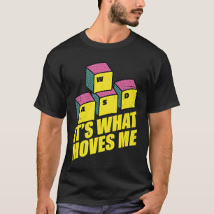 Coole WASD-PC-Gamer-Tastatur - Was mich ins Spiel T-Shirt