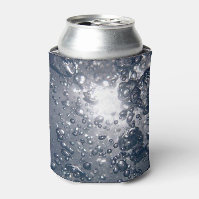 Coole Wasserblasen Dosenkühler (Kanne Vorderseite)