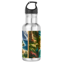 Coole Wasserflasche aus Zazzle