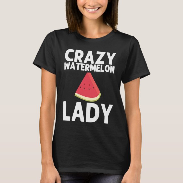 Coole Wassermelone für Frauen Mama Roter Melon Fru T-Shirt (Vorderseite)
