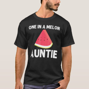 Coole Wassermelone für Tante Rote Melone Bev T-Shirt