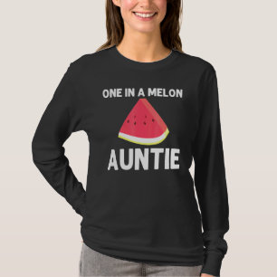 Coole Wassermelone für Tante Rote Melone Bev T-Shirt