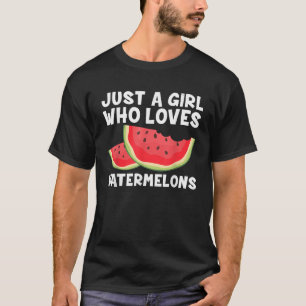 Coole Wassermelone Kunst, Dichtung und Musik T-Shirt