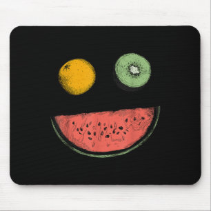 Coole Wassermelone Lemon Kiwi Veggie Pflanze Mousepad