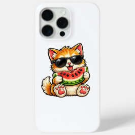 Coole Wassermelonen-Katze Case-Mate iPhone Hülle