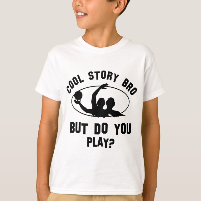 coole Wasserpoloentwürfe T-Shirt (Vorderseite)