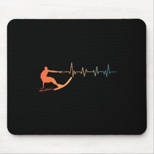 Coole Wasserski Kunst, Dichtung und Musik Mousepad