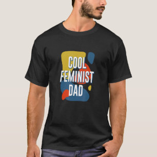 Coole weibliche Vater Frauenrechte Vatertag Empo T-Shirt