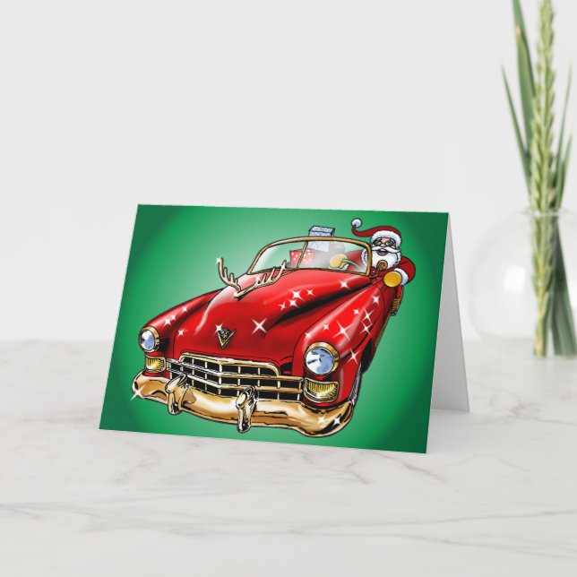 Coole Weihnachten! Feiertagskarte (Vorderseite)