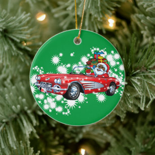 Coole Weihnachten! Keramik Ornament