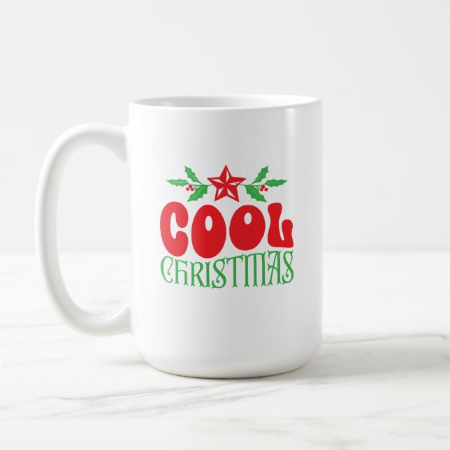 Coole Weihnachtsfeier Tasse - Retro Holiday Chef i (Links)