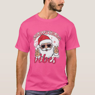 Coole Weihnachtsvibes Retro Holiday T - Shirt
