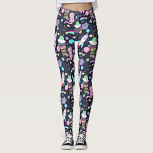 Coole Weltraumkatzen Leggings