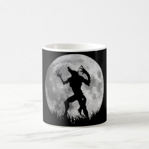 Coole Werewolf-Vollmond-Umwandlung Tasse