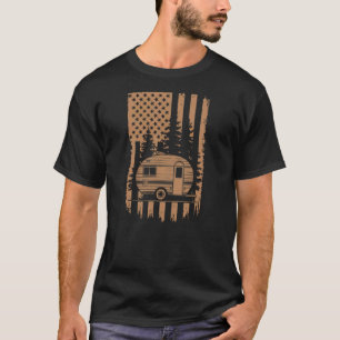 Coole Wiedervereinigung Cousin Camping Crew USA Am T-Shirt