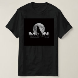 Coole wilde Tier-Natur-Typografie Pastellblau T-Shirt