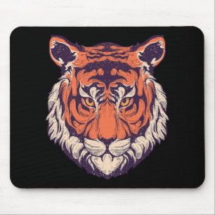 Coole Wilde Tiger T-Shirts, Tiger Mode Grafik Mousepad