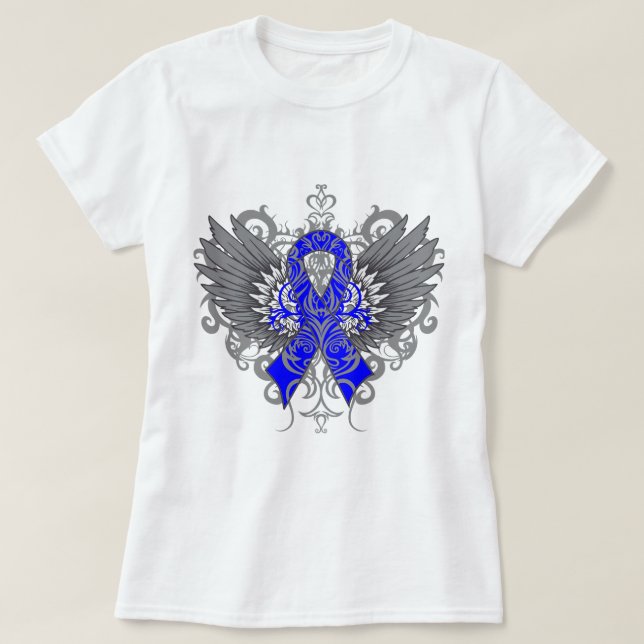 Coole Wings bei Rektalkrebs T-Shirt (Design vorne)