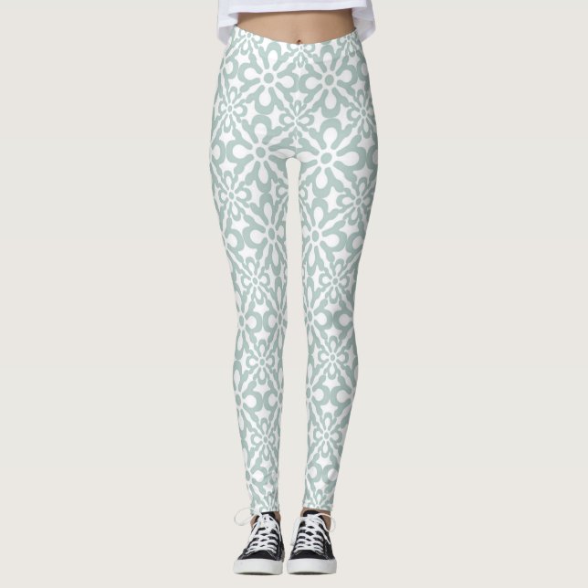 Coole Winterschnee-Leggings Leggings (Vorderseite)