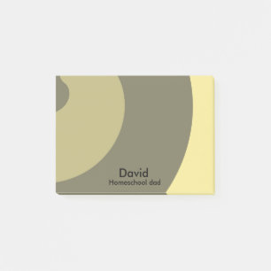 Coole Wirbel Homeschool Vater Post-it Klebezettel