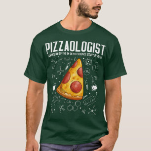 Coole Wissenschaft - Pizzaologistudie Pizzaforschu T-Shirt