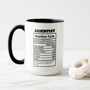coole wissenschaftliche Fakten Tasse