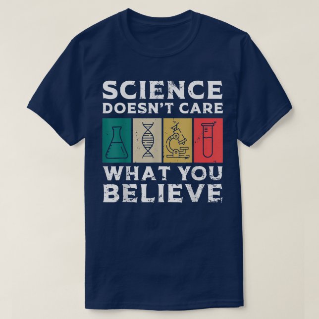 Coole Wissenschaftskunst für Männer Wissenschaftle T-Shirt (Design vorne)