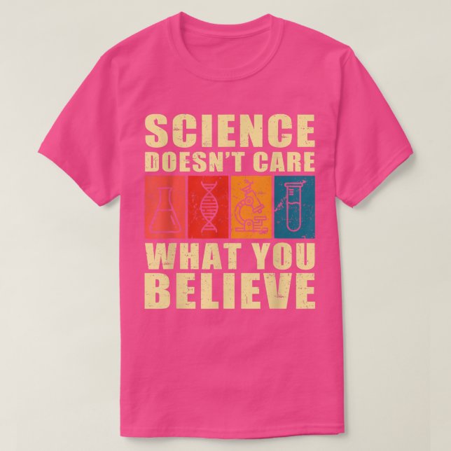 Coole Wissenschaftskunst für Männer Wissenschaftle T-Shirt (Design vorne)