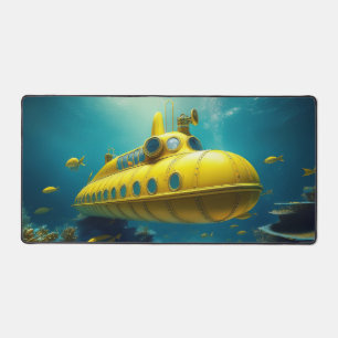 Coole Yellow Submarine Schreibtischunterlage! Schreibtischunterlage