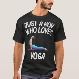 Coole Yoga Für Jungen Kinder Yogi Körperliche Übun T-Shirt