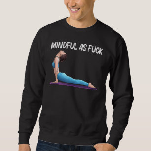 Coole Yoga Für Männer Frauen Yogi Körperliche Übun Sweatshirt