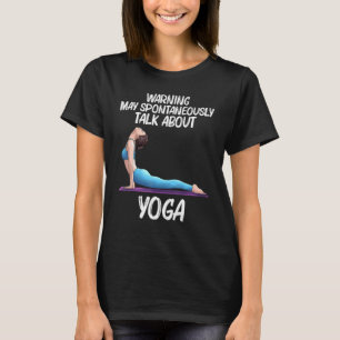 Coole Yoga Für Männer Frauen Yogi Körperliche Übun T-Shirt