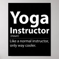 Coole Yoga-Lehrer-Definition Lustiger Yoga-Liebhab