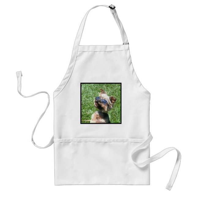 Coole Yorkshire-Terrier-Schürze Schürze (Vorne)