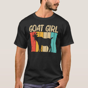 Coole Ziege für Mädchen Frauen Ziegen Bauer Landwi T-Shirt