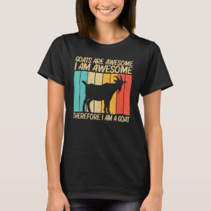 Coole Ziege für Männer Frauen Ziegen Bauer Landwir T-Shirt