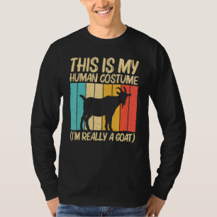 Coole Ziege Für Männer Frauen Ziegenbauer Landwirt T-Shirt