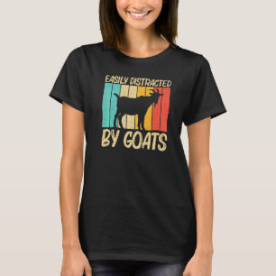 Coole Ziege Für Männer Frauen Ziegenbauer Landwirt T-Shirt