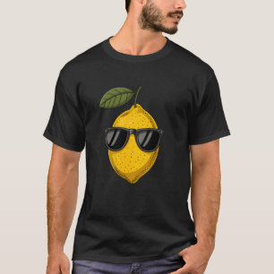 Coole Zitronen-Sonnenbrillen für Männer Frauen Kin T-Shirt