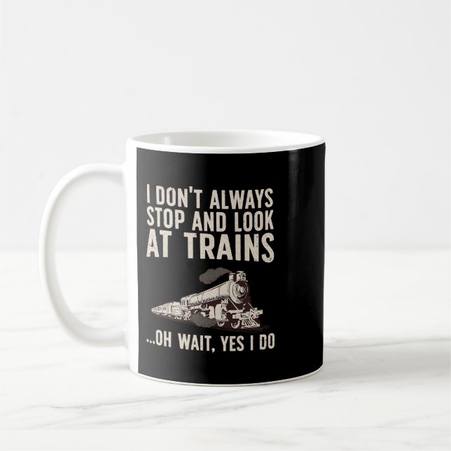 Coole Züge für Männerbahn Kaffeetasse (Links)
