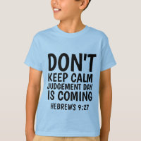 Coolen Christliche T - Shirt, JUDGMENT DAY KOMMT