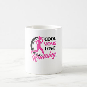 Coolen Mamas Mütter mit Runner Joggen Ladys Kaffeetasse