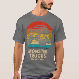 Coolen Vintage Monster Truck sind mein Jam Retro S T-Shirt