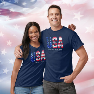 Coolen Vintage US-amerikanische Fahne T-Shirt
