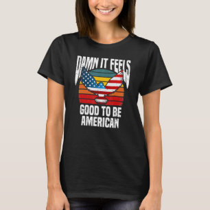 Cooler 4. Amerikanische Unabhängigkeitstag Es ist T-Shirt