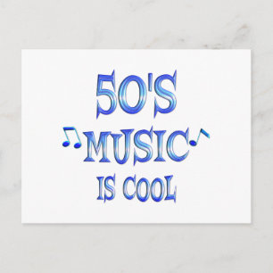 Cooler 50er postkarte