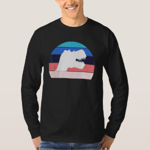 Cooler 80er Retro-Dinosaurier - Großer Dino T-Rex T-Shirt