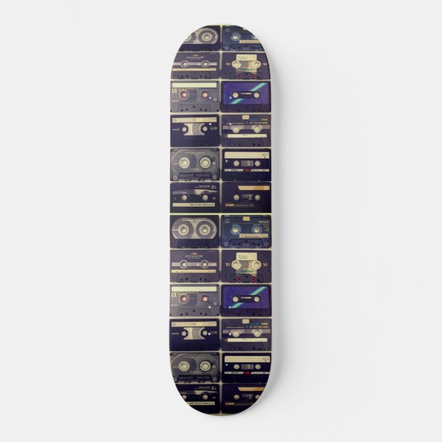 Cooler 80er Vintager Kassettendecker Skateboard (Vorderseite)