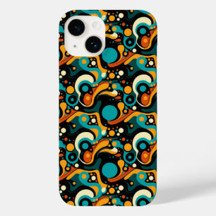 Cooler Abstrakter Funk Muster Case-Mate iPhone 14 Hülle