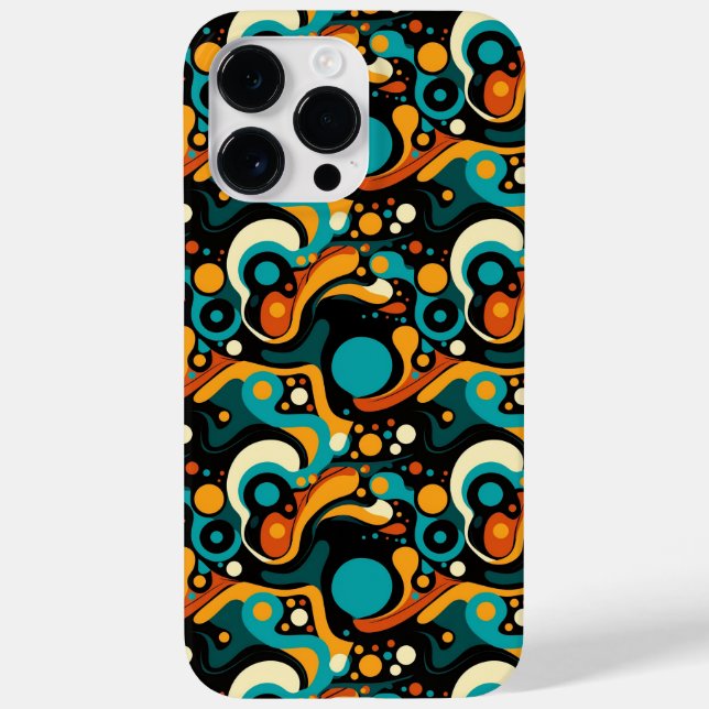 Cooler Abstrakter Funk Muster Case-Mate iPhone Hülle (Rückseite)